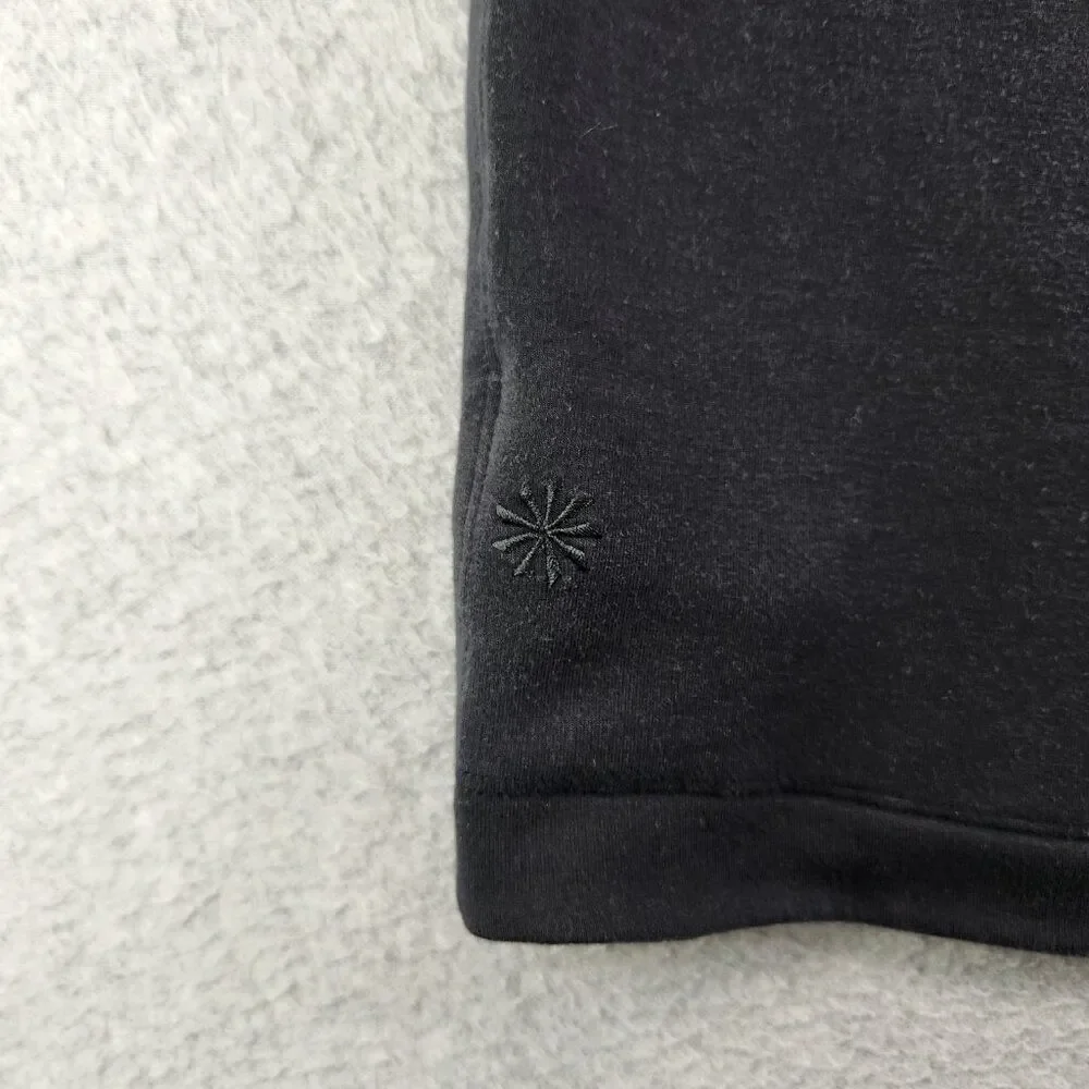 Athleta Sweatshirt Womens S Black Solitude Jersey Knit Pullover Loungewear Comfy - Picture 7 of 16